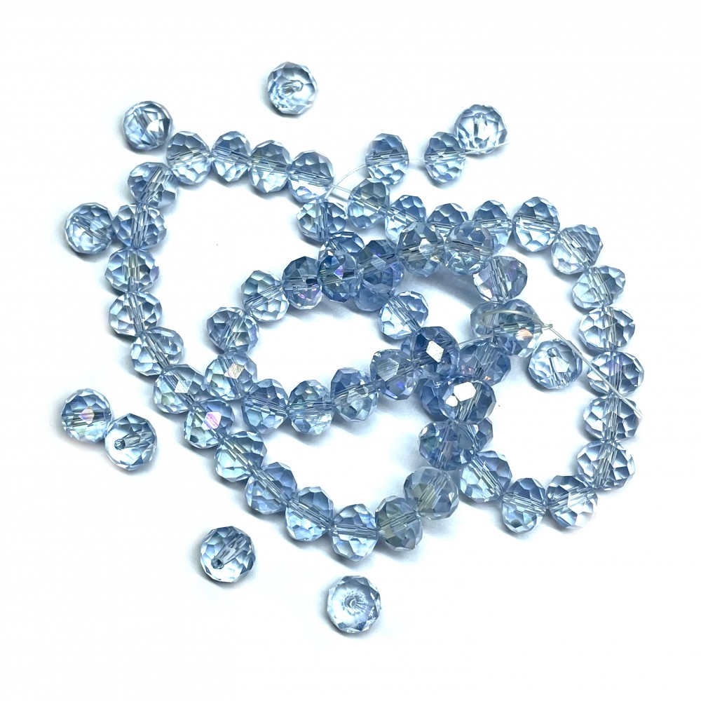 Glass crystals 8x6mm (008134RL)
