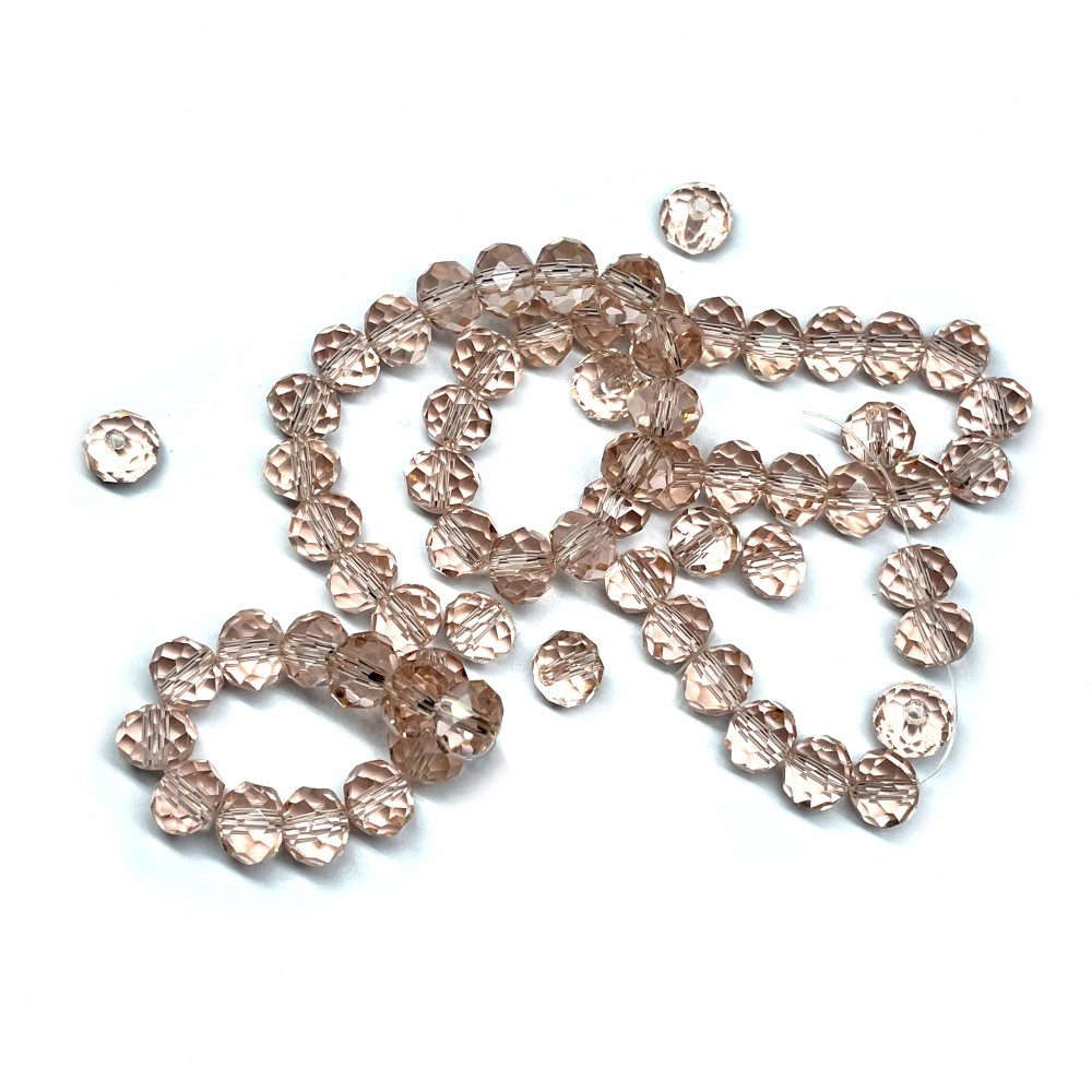 Glass crystals 8x6mm (008136RL)