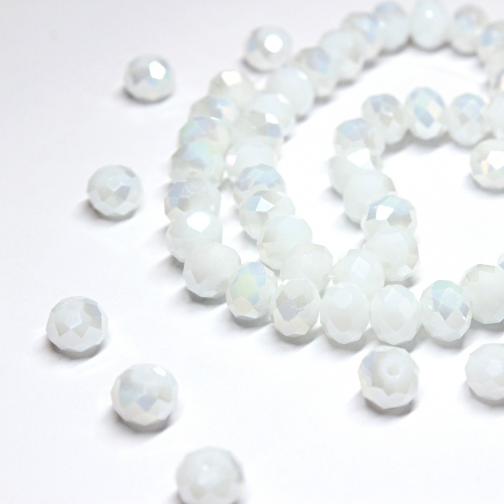 Glass crystals 8x6mm (008013RL)