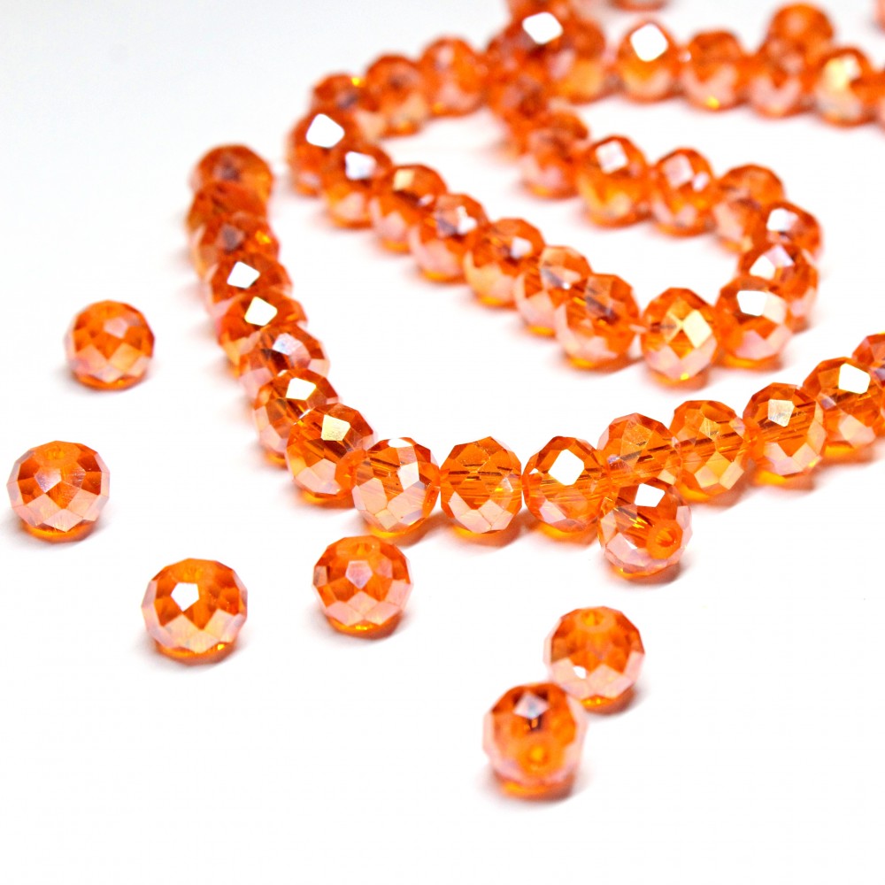 Glass crystals 8x6mm (008051RL)