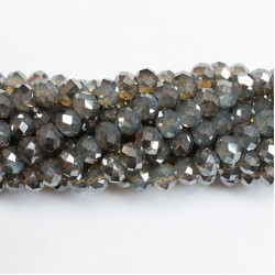 Glass crystals 8x6mm