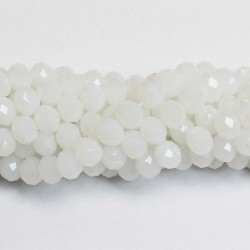 Glass crystals 8x6mm