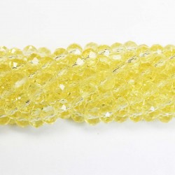 Glass crystals 8x6mm