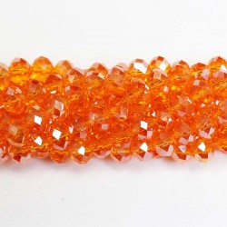 Glass crystals 8x6mm