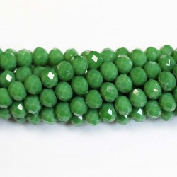 Glass crystals 8x6mm