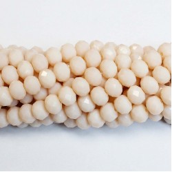 Glass crystals 8x6mm