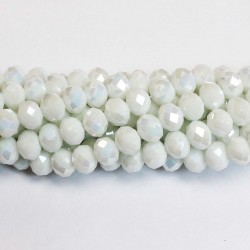 Glass crystals 8x6mm