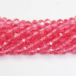 Glass crystals 8x6mm