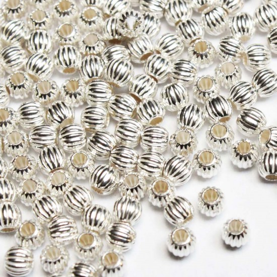 Silberne Perlen 3mm 1pcs. (514FS)