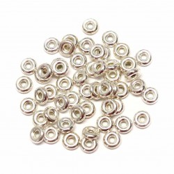 Silberne Perlen 4x1,5mm 1pcs. (F13S2000)
