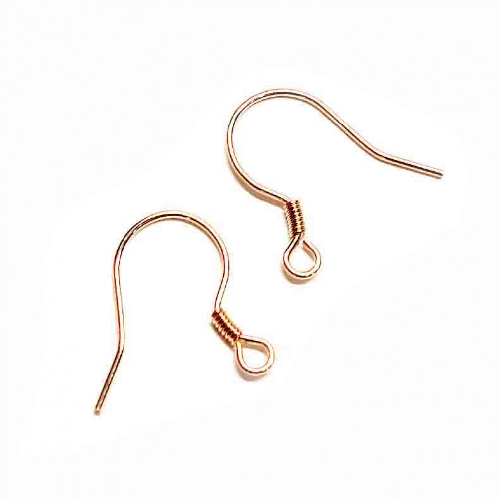 Silver earring fittings - 14x4 mm 2 pcs. (F02S4050)