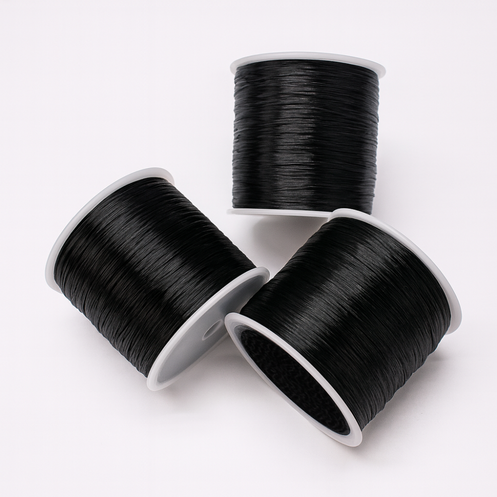 Elastic nylon thread1mmx40m 3 pcs (R010013)