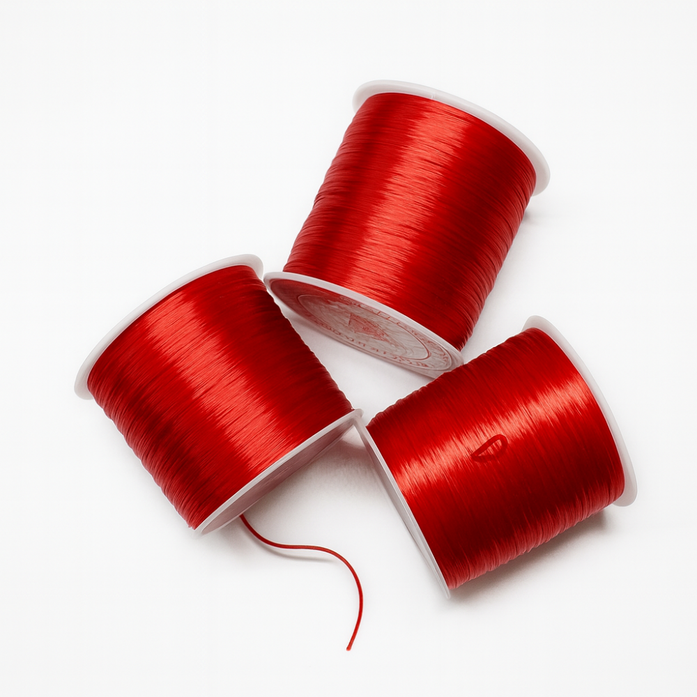 Elastic nylon thread1mmx40m 3 pcs (R010043)