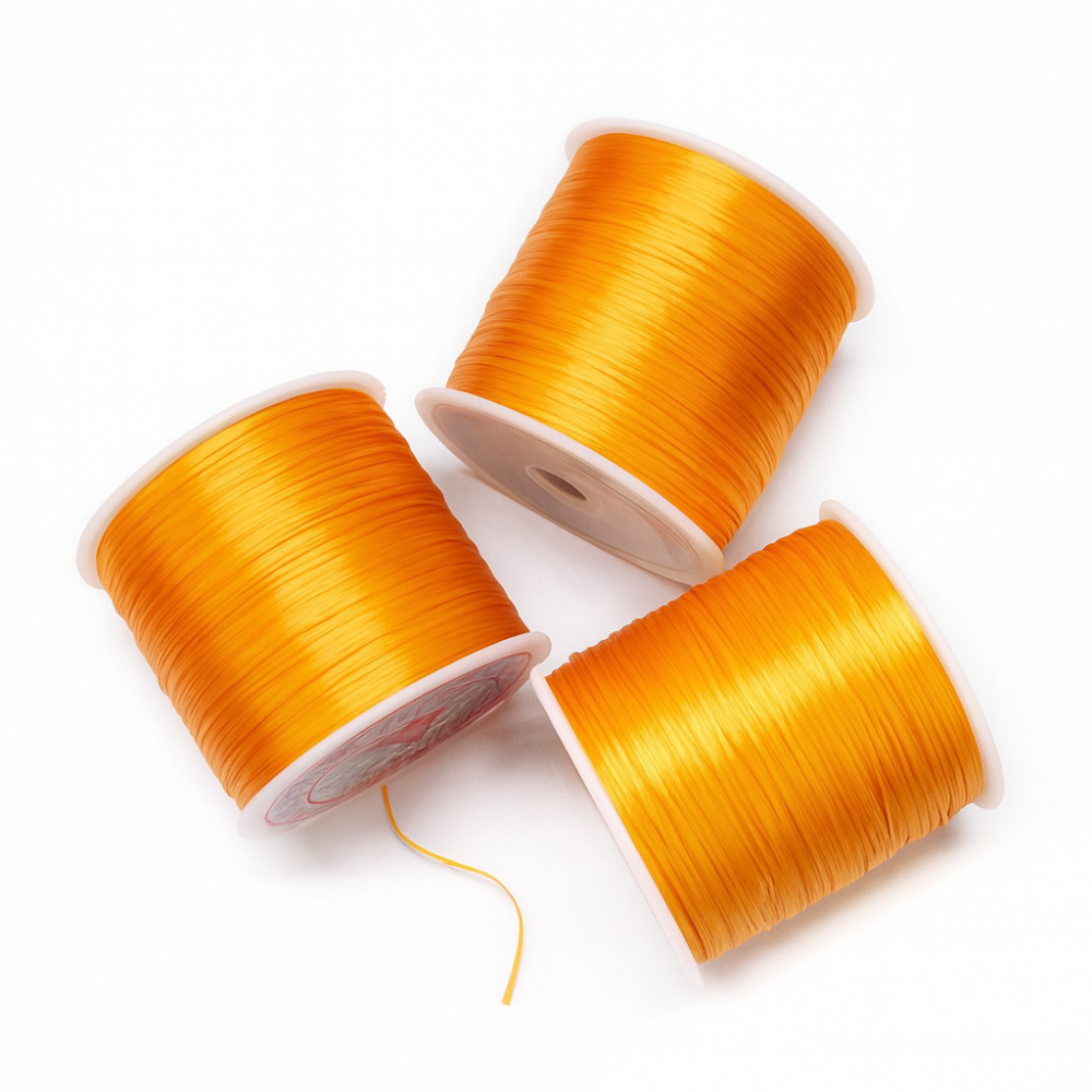 Elastic nylon thread1mmx40m 3 pcs. (R010083)