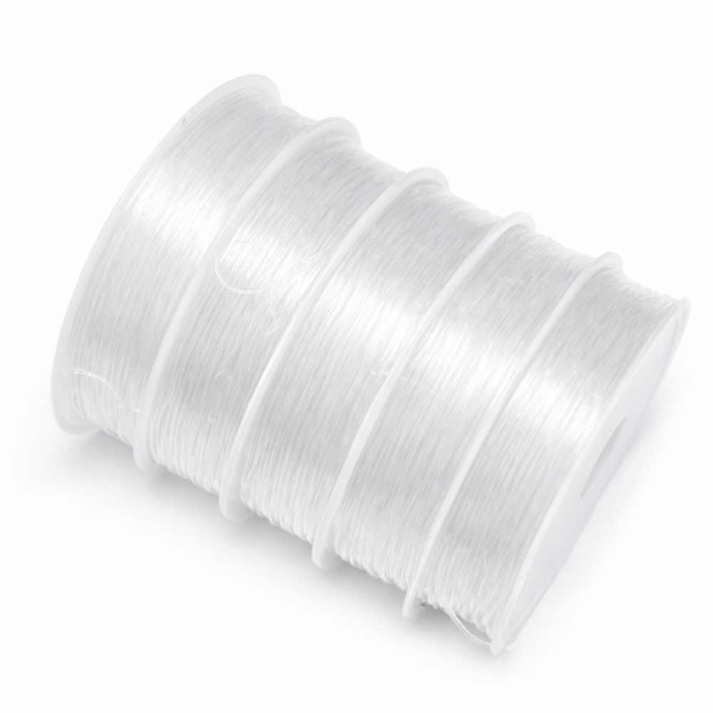 Elastic silicone thread 1.0mmx5m 5 pcs (10055)