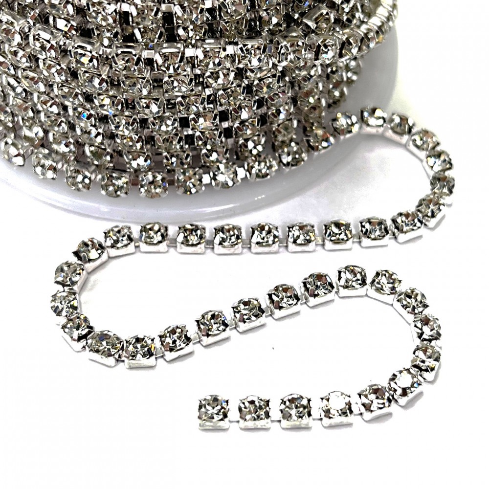 Rhinestone chain 3mm (LK03054)