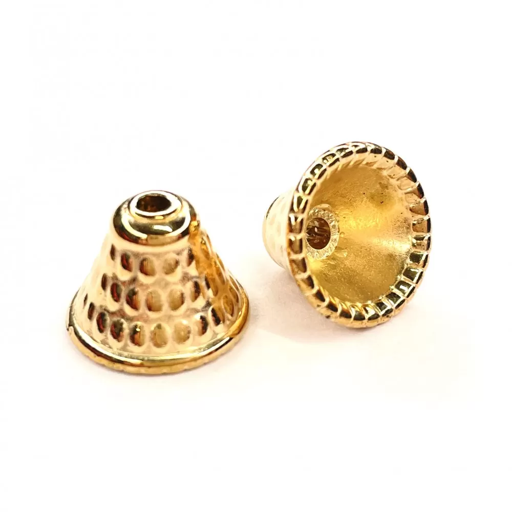 Bead cap 11x14mm 2 pcs. (F06P3102)