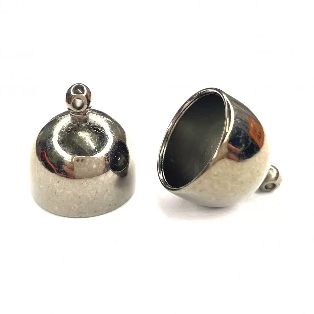Bead cap 17x16mm 2 pcs. (F06P7101) Bead cap 17x16mm 2 pcs. (F06P7101)
