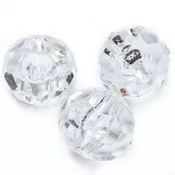 Acrylic beads 18х15mm 30pcs.(P01042)