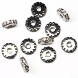 Spacer  Lux 8x2mm 1pcs. (F13L1216) 