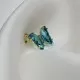 Pendant with zircons Lux 17x22mm 1pcs. (F12L3108) 