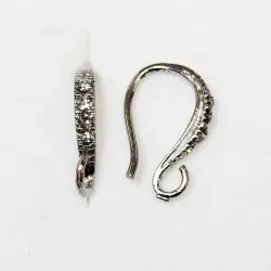 Earring fittings 15x2mm 2pcs. (F02A1002)