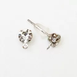 Earring fittings 7x5mm 2pcs. (F02A1013)