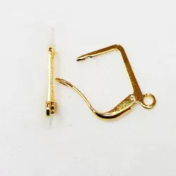 Earring fittings 15x0,5mm 2pcs. (F02M3009)