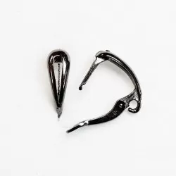 Earring fittings 15x5mm 2pcs. (F02M7000)