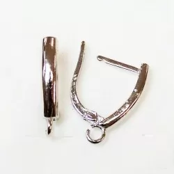Earring fittings 19x3mm 2pcs. (F02M1012)