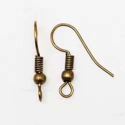 Earring fittings 20x0,5mm 2pcs. (F02M6000)