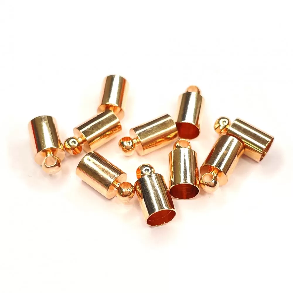 Bead caps 10x5 mm 4 pcs. (F06M4000)