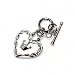 Clasp+nacre pendant Lux 15x22mm 1pcs. (F01L1031)