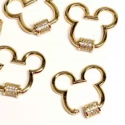 Clasp Lux 20x23mm 1pcs. (F01L3023)