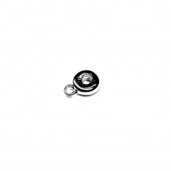 Lux spacer with loop (Bail) 9x3mm 1pcs. (F18L1007) 