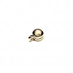 Lux spacer with loop (Bail) 9x6mm 1pcs. (F18L3006) 