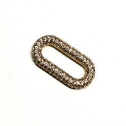 Nacre spacer  Lux 22x11  mm 1 pcs. (F13L3016) 