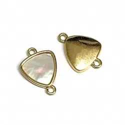 Nacre spacer Lux 16x11mm 1pcs. (F13L3029)