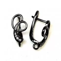 Earring fittings Lux 17x8mm 2pcs. (F02L7124)