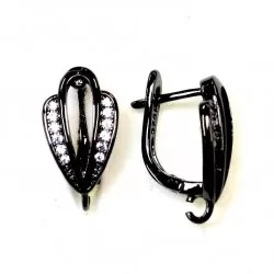 Earring fittings Lux 17x9mm 2pcs. (F02L7152)