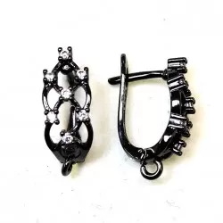 Earring fittings Lux 18x7mm 2pcs. (F02L7112)