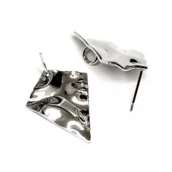 Earring fittings Lux 23x18mm 2pcs. (F02L1505)