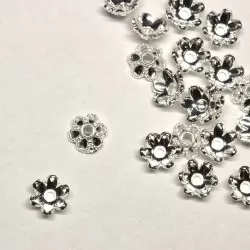 Bead cap Lux 6mm 20pcs. (F06L2012) 