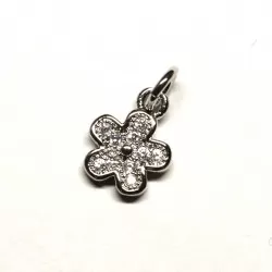 Pendant with zircons Lux 12x7mm 1pcs. (F12L1058)