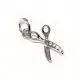 Pendant with zircons Lux 17x8mm 1pcs. (F12L1044) Pendant with zircons Lux 17x8mm 1pcs. (F12L1044)