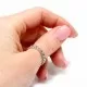 Adjustable ring with zircons Lux (F90L1103) Adjustable ring with zircons Lux (F90L1103)