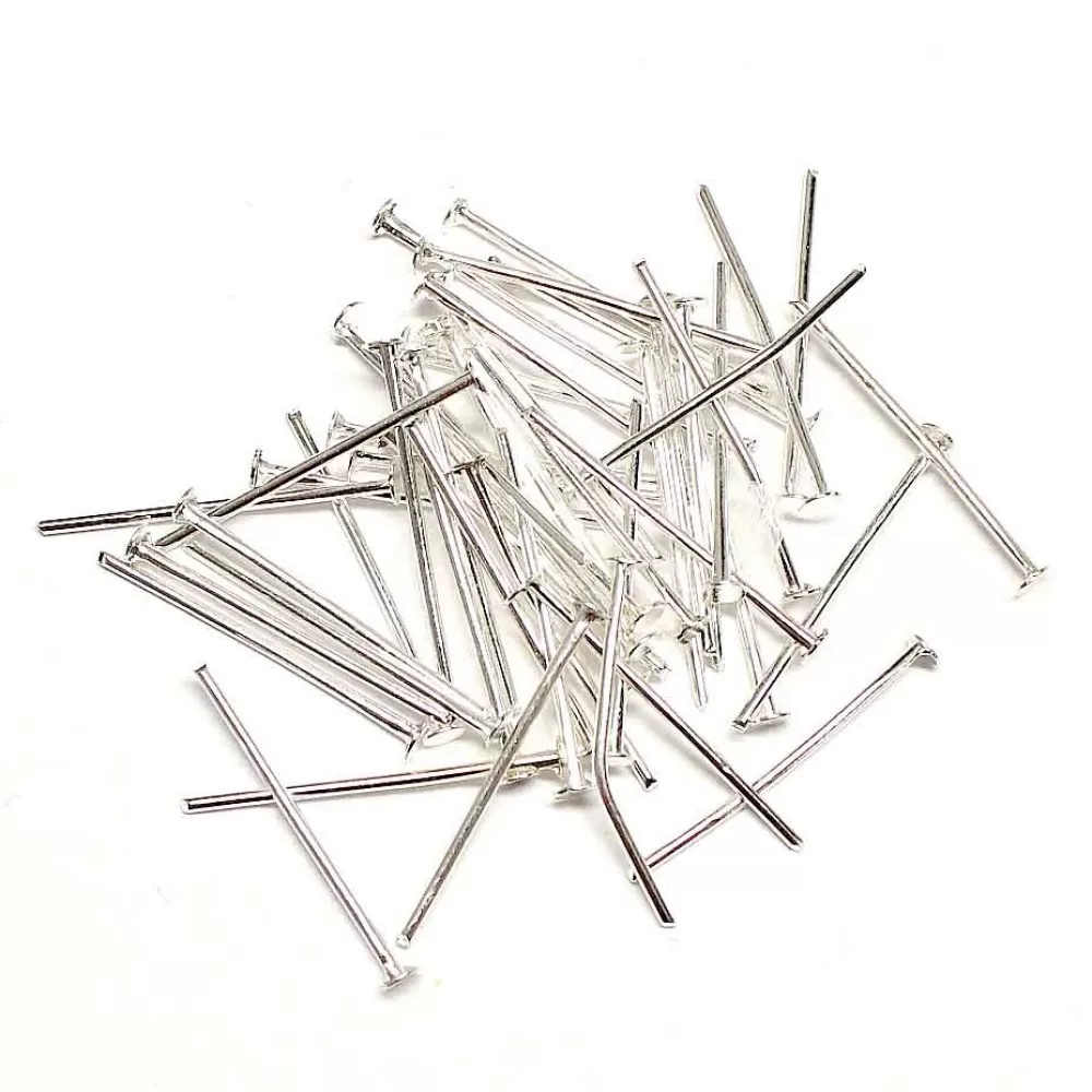 Head pins 20mm ~ 50 psc. (F16M222050) Head pins 20mm ~ 50 psc. (F16M222050)