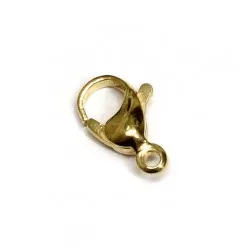 Stainless steel clasp 11,5x7,5mm 1pcs. (F01N3015)