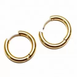 Stainless-Congo steel earrings 20x3mm 2pcs. (F02N3011)