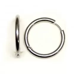 Stainless-Congo steel earrings 23,5x2,5mm 2pcs. (F02N1012)